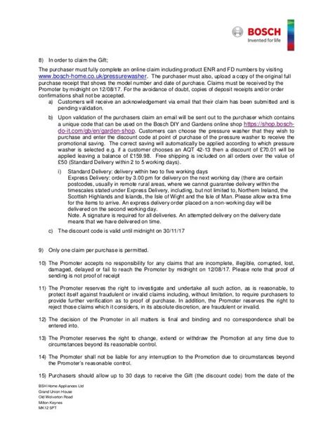 Pressure Washing Terms And Conditions Template Free Version
