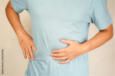 Pressure in stomach when bending over