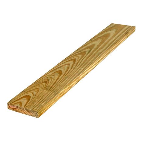 Pressure treated 1x4. This 4 ft. Pressure-Treated Wood Dog-Ear Picket is designed for residential and commercial fencing applications. The dog-ear style picket is made of pressure-treated wood to protect against decay. It can also be painted or stained to complement your home. 