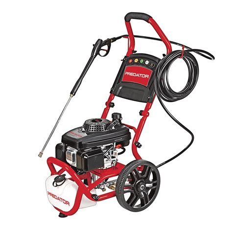 Pressure washer predator. Jan 1, 2024 · In this review of the best pressure washers, Consumer Reports highlights the top-performing gas and electric models from CR's tough tests. ... Predator 59669 Champion 100823 Greenworks GPW3001 ... 
