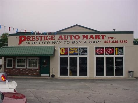 Prestige auto mart. The Prestige Auto Mart team is a collection of professionals and people committed to serving your every automotive need in Massachusetts and Rhode Island. 1175 State Road, Westport, MA 02790 (800) 400-6124. Toggle navigation. Prestige Auto Mart Westport 1175 State Road, Westport, MA 02790 Sales: (800) 400-6124 … 