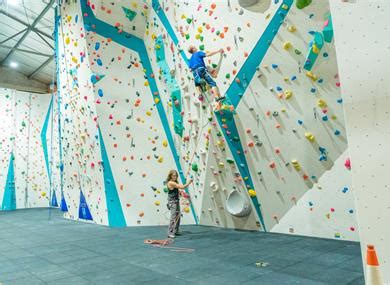 Preston rock climbing.  This PrestonWall Climbing Centre Creating a com...