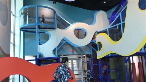 Prestonwood kidz indoor playground photos. Hyper Kidz Indoor Playground, Big Kid Zone! When you step inside Hyper Kidz, you'll see that there are actually three kids play zones with fun indoor activities, each targeting different age groups. The Big Kid Zone is for kids ages 3-13 and includes a massive jungle gym, three tall, long slides, a ball blaster, ramps and more. 