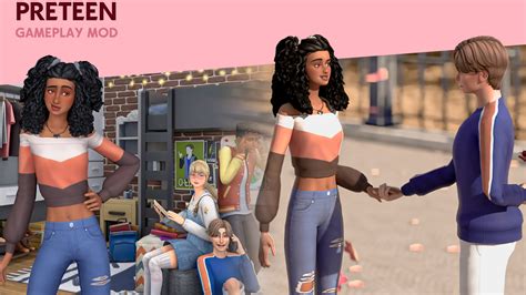 Preteen mod. There are arguably the most traits to help Sims building the Social skill, as the. best moods are Confident, Playful, and Happy. , which are fairly easy to achieve. The. Cheerful and Good traits ... 