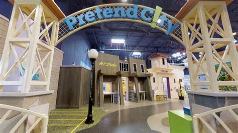 Pretend city. Pretend City is designed as an adult & child interactive experience, just like most other children’s museums, amusement parks, and playgrounds. Adults are responsible for supervising their children at all times. To assist parents/caregivers in keeping children safe in Pretend City, we have several security measures in place: 