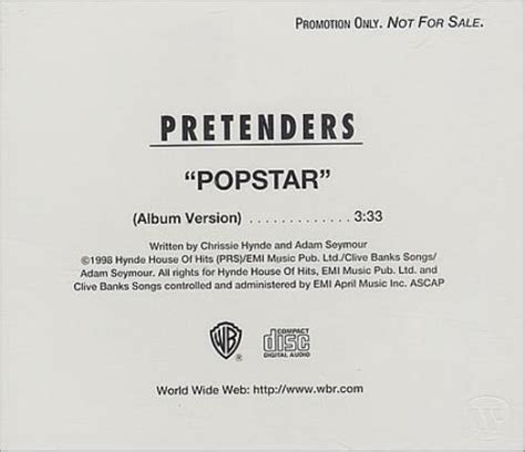 Pretenders - Popstar Lyrics & traduction - Paroles2Chansons