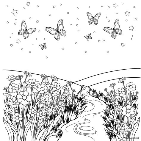Printable Mushroom Coloring Pages