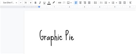 Pretty Fonts on Google Docs