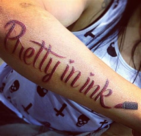 Pretty in ink. Here at Pretty in Ink, we strive to offer an upscale experience from idea creation to stellar execution to make sure you are satisfied. We build relationships with our clientele using polished ... 