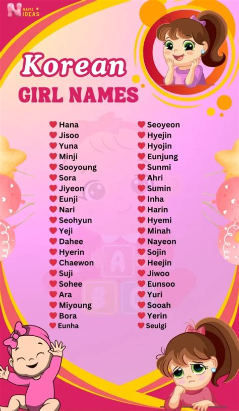 Pretty korean names.  If you&rsquo;re considering a Korean baby name for your ...