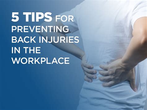 Prevent Back Injuries with These Tips
