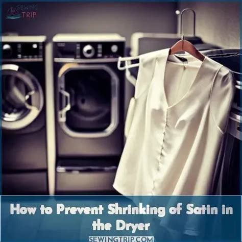 Prevent shrinking in dryer