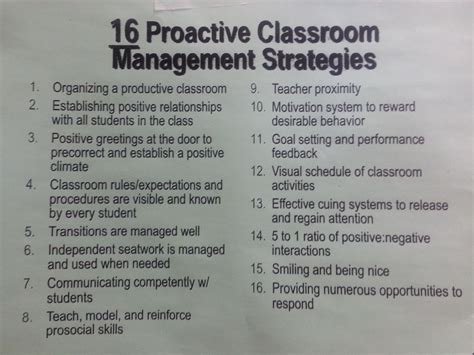 The Key to Effective Classroom Management. 