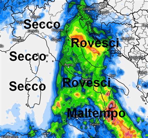 Previsioni meteo Sassari domani - Meteolive.it