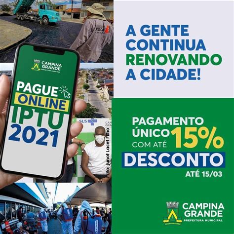 Prezado contribuinte, - campinagrande.pb.gov.br