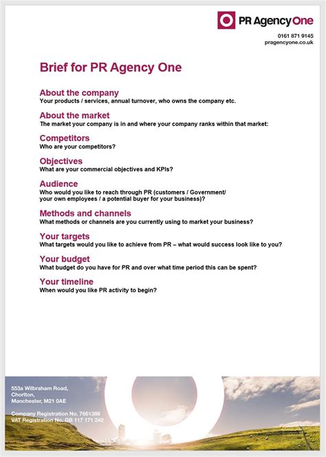 Prfaq Template