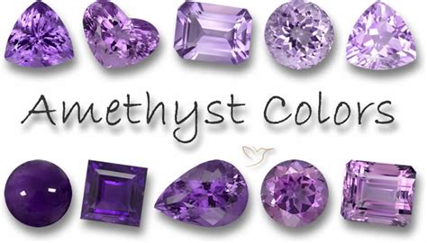 Price Amethyst Color Chart