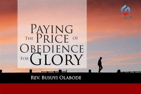 Price Of Obedience