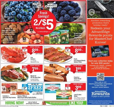 Oct 8, 2023 · Now viewing: Price Chopper Weekly Ad Preview 10/01/23 – 10/07/23. Price Chopper weekly ad listed above. Click on a Price Chopper location below to view the hours, address, and phone number. The Price Chopper weekly flyer is very easy to browse through. The sales are separated into categories so that it is easy to tell if the product you are ... . 