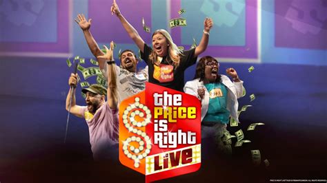 Price is right live. Event Description. The Price Is Right Live™ is the hit interactive stage show that gives eligible individuals the chance to hear their names called and "Come On Down" to win. Prizes may include appliances, vacations and possibly a new car! Play classic games just like on television's longest running and most popular game show…from Plinko ... 