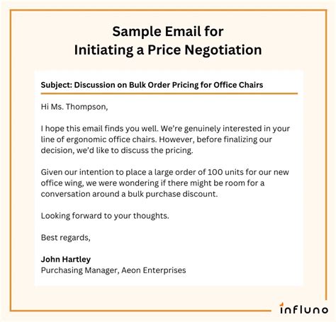 Price negotiation conversation example.  Formal: Negotiating a Bulk Orde...