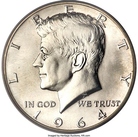 The Accented Hair design is believed to have been the first design used to strike Proof Kennedy Half Dollars in 1964. The Accented Hair variety displays extra hair, right above Kennedy’s ear, as opposed to a regular coin which will have less hair above the ear. The Accented Hair variety will also be missing most of the lower left serif on the ... 