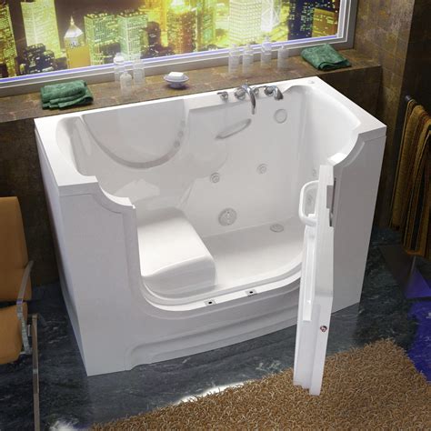 Price of walk in tubs. The average price of a walk-in tub is $2,000 to $5,000 for the tub alone. Professional installation increases this price to $4,000 to $15,000. 