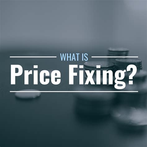 Price-fixing. Feb 8, 2024 · price-fixing: [noun] the setting of prices artificially (as by producers or government) contrary to free market operations. 
