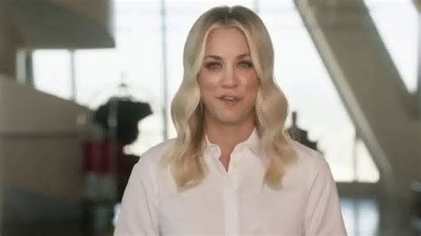 Is Kaley Cuoco the girl with William Shatner in the priceline commercial? Yes. Who is the blonde girl in the dsw commercial? Masha&#65279; Philippova.. 