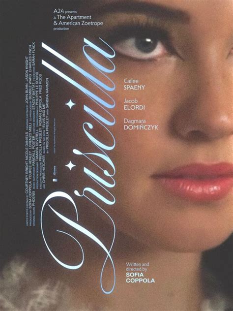 Pricilla movie. Sep 4, 2023 · Director-screenwriter: Sofia Coppola, based on the memoir Elvis and Me, by Priscilla Beaulieu Presley with Sandra Harmon. Rated R, 1 hour 53 minutes. Few filmmakers are as thematically cohesive or ... 