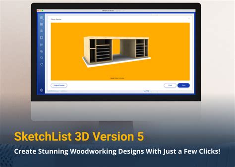 Pricing: Woodworking Software Packages SketchList3D