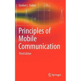 Priciples of mobile communication gordon stuber 3e solutions manual book. - Chevrolet aveo service manual download torrent.