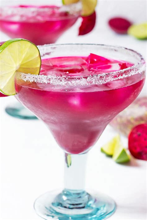 Prickly pear margarita recipe. The classic margarita recipe can be made ahead to prepare for a crowd. It consists of 4 simple ingredients: tequila, ... (homemade or store bought)! I like using tequila infused with jalapeños for more spice, prickly pear for a pretty pink color or ginger for a different kind of kick. Juice – Add ½ cup (118ml) of your favorite juice ... 