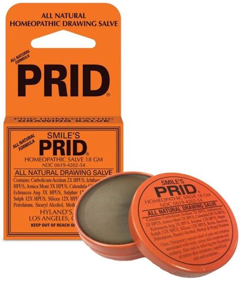 Smile's PRID Drawing Salve by Hyland's Relief of Topical Pain and