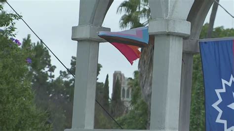 Pride flags vandalized, stolen from bridge in Los Feliz