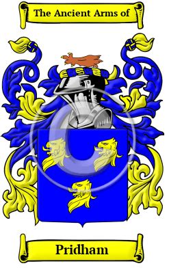 Pridham History, Family Crest & Coats of Arms - HouseOfNames