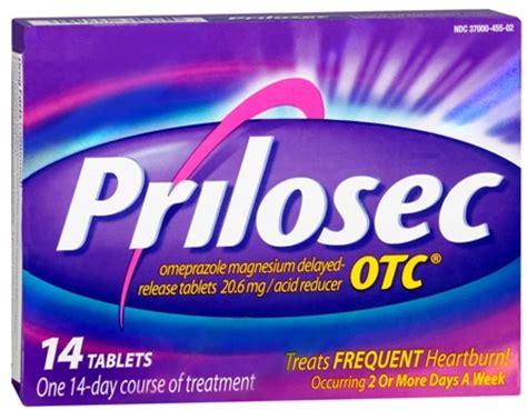 Prilosec pill image. Pepcid (famotidine) and Prilosec (omeprazole) are used to treat and prevent recurrence of stomach and duodenal ulcers. Pepcid is also useful in managing heartburn, gastroesophageal reflux disease (GERD), and Zollinger-Ellison syndrome. Prilosec vs. Prevacid Source: RxList Versus. Prilosec (omeprazole) and Prevacid (lansoprazole) are … 
