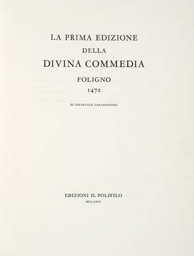 Prima edizione della divina commedia, foligno, 1472. - Wiley and the hairy man script.