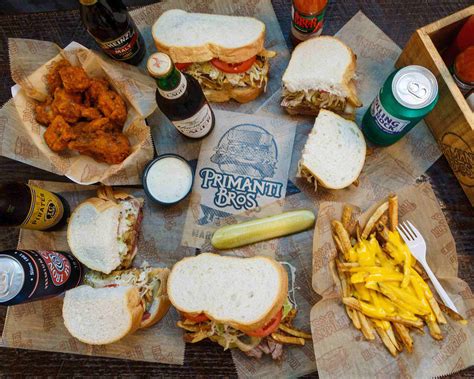 Primanti Bros - Johnstown, PA Restaurant Menu + Delivery