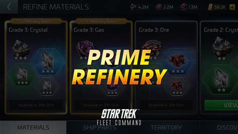 Prime Refinery More Value in Star Trek Fleet Command