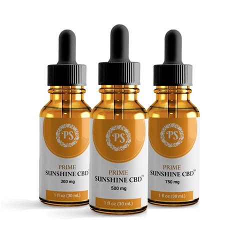 Prime Sunshine Coupons - CBD Oil Review