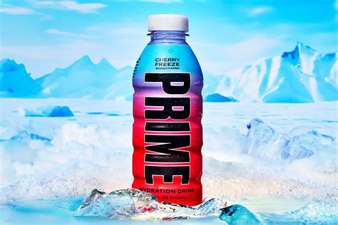 Prime cherry freeze. The new seasonal drink has a 