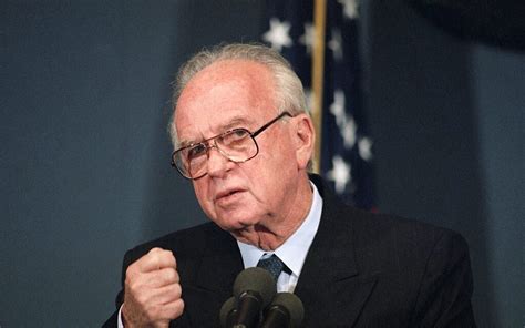 Rabin, born in 1922 in Jerusalem, was Israel's fifth prime minister, first serving from 1974-1977 and from 1992 until his November 1995 assassination.. 
