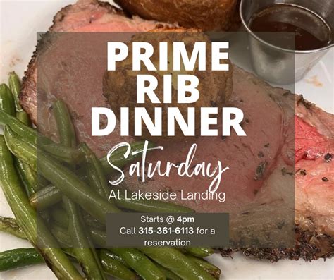 Prime rib dinner starts at 4pm!... - Four Clovers Restaurant