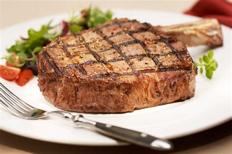 Prime rib steak. 