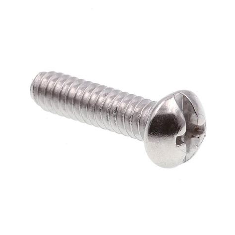 Prime-Line 9004597 Machine Screw 10-24 X 3/4 in Round Head …