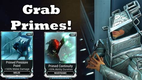 Primed continuity. The term "Maximization" refers to obtaining the highest possible value obtainable in the game which can only be reached by utilizing all possible mods and gear that improve that specific aspect of the ability or weapon. This is a form of "min-maxing". It is usually impossible to develop a build which can simultaneously achieve maximized results on … 
