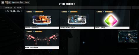 Primed serration. Primed Ammo Stock is the Primed version of Ammo Stock, increasing magazine capacity for shotguns. This mod can be purchased unranked from Baro Ki'Teer for 200,000 Credits 200,000 and 280 Ducats 280. Note however that Baro Ki'Teer's stock changes with each appearance, and may not have this item available at every time. Works particularly well with the Kuva Hek, as it grants the gun an ... 