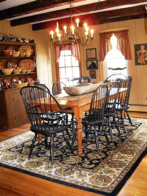 Primitive Country Dining Room
