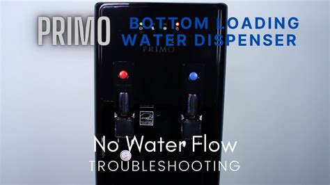 No dispensing solution ... If the water is not being dispensed, there might be a problem with the cooler or the heater. The taps might not be working either. They ...